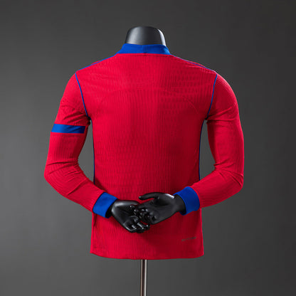 Player Version PSG Jersey 25/26 Third Football Kit Long Sleeves