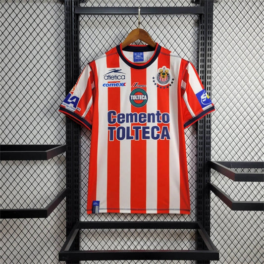 Retro Chivas Jersey 2002/03 Home Football Kit Soccer Jersey