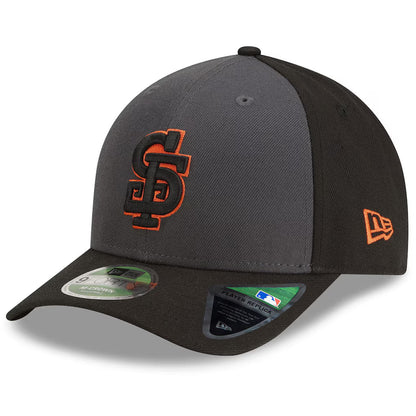 San Francisco Giants New Era Player Replica Alternate 9FORTY M-Crown Adjustable Hat - Gray/Black