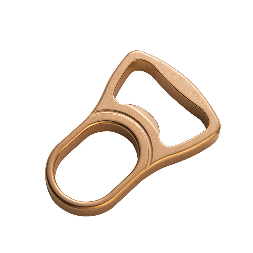 Brass Bottle Opener Knuckles – Self Defense with Thor Ring Stonewash Single Finger EDC