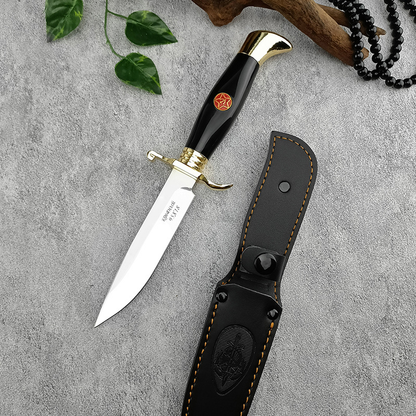 Brass EDC Knife – Legacy Blade 9CR18MOV Artisan with Mirror Polish