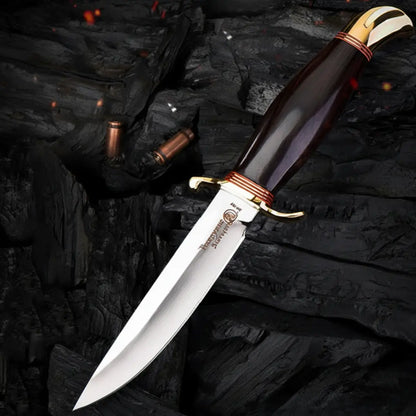 Brass EDC Knife – Legacy Blade 9CR18MOV Artisan with Mirror Polish