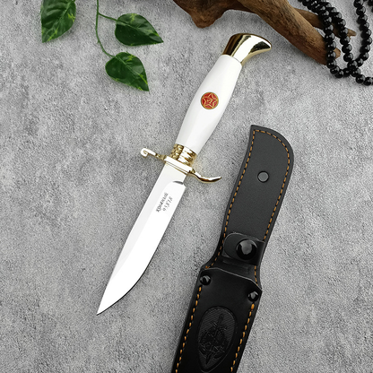 Brass EDC Knife – Legacy Blade 9CR18MOV Artisan with Mirror Polish