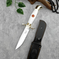 Brass EDC Knife – Legacy Blade 9CR18MOV Artisan with Mirror Polish