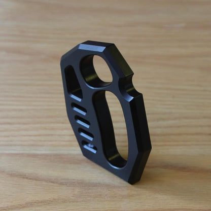 Brass Four Finger Knuckles – Aluminum Alloy with Black Oxide 15mm Lightweight