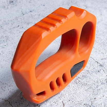 Brass Four Finger Knuckles – Bakelite with 20mm Thick Window Breaker Lightweight