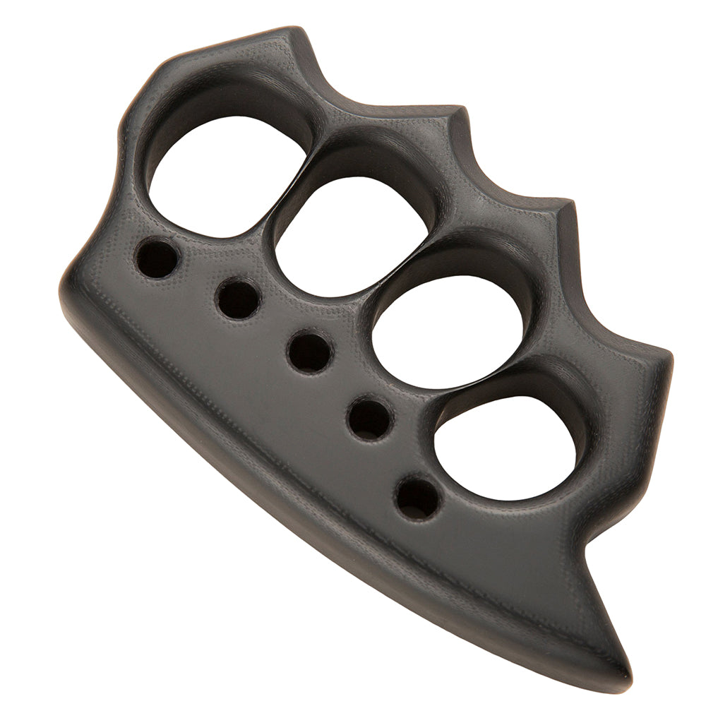 Brass Four Finger Knuckles – G10 Fiber Glass with 21mm Ultra Thick Kubotan Tip