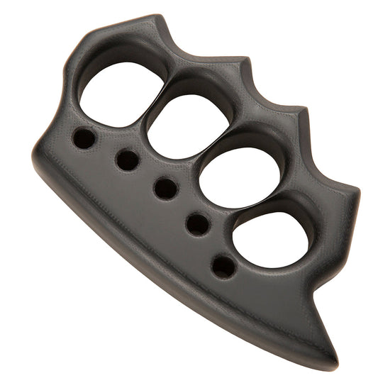 Brass Four Finger Knuckles – G10 Fiber Glass with 21mm Ultra Thick Kubotan Tip