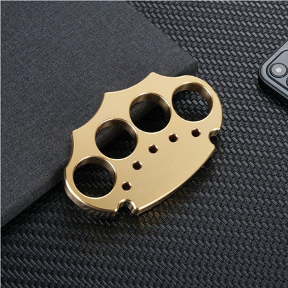 Brass Four Finger Knuckles – H59 with Anti-Slip Pattern Heavy Duty EDC