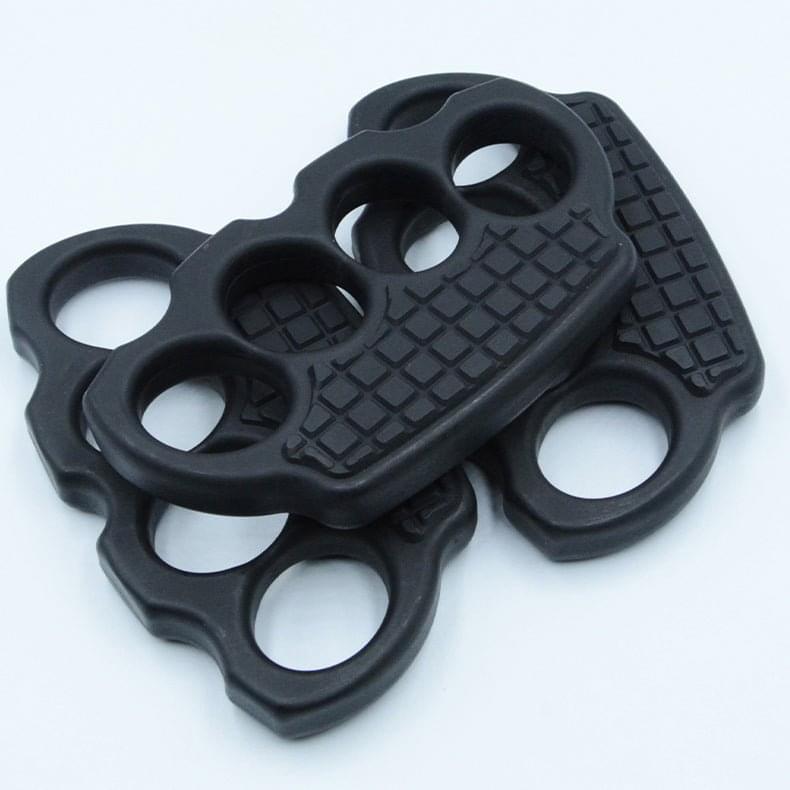 Brass Four Finger Knuckles – High-Strength Polymer Ultra-Thick 16mm with Non-Metal 70g