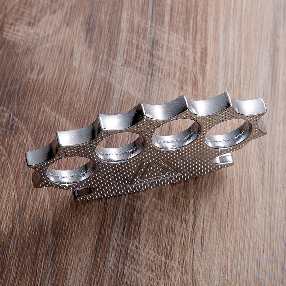 Brass Four Finger Knuckles – Zinc Alloy with Arena Breakout Game Design Lightweight