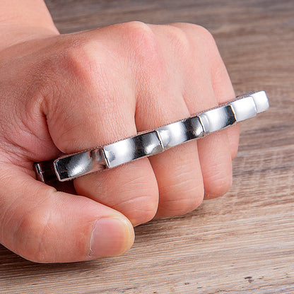 Brass Four Finger Knuckles – Zinc Alloy with Arena Breakout Game Design Lightweight