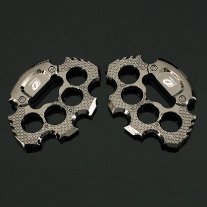 Brass Four Finger Knuckles – Zinc Alloy with CrossFire Game Edition 18mm Heavy Duty