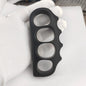 Brass Knuckles – Plastic with Pea Pod Duster Self Defense with Non-Metal Tactical 30g