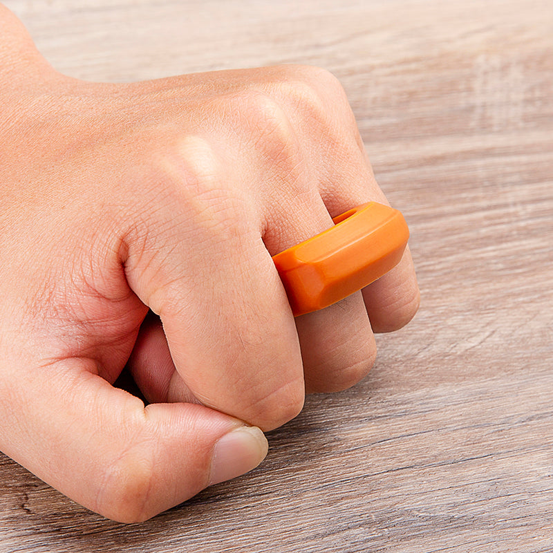 Brass Single Finger Knuckles – Bakelite with Lightweight Non-Metal