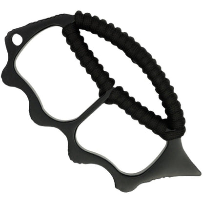 Brass Spiked Knuckles – Dusters with Full Size Zinc Alloy Side Spike 14mm Four Finger EDC