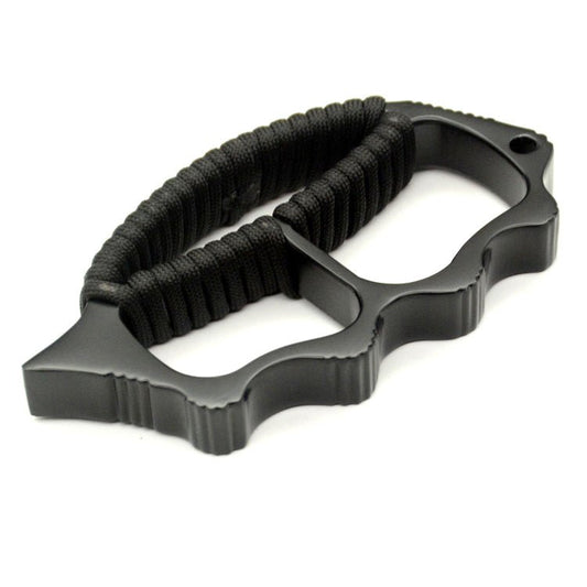 Brass Spiked Knuckles – Dusters with Full Size Zinc Alloy Side Spike 14mm Four Finger EDC