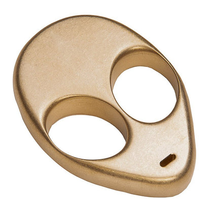 Brass Two Finger Knuckles – Alien ET with Stonewash Unique Design