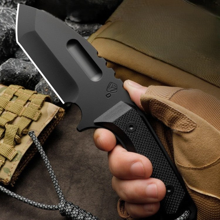 Bushcraft Knife – Savage Angel CPM-3V Full Tang with G10 Handle & Kydex Sheath