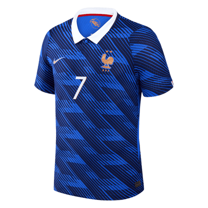 DEMBELE #7 Mens France World Cup Home Jersey 2026 - Player Version (Slim Fit)