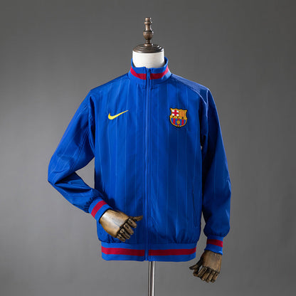 Barcelona Windbreaker 2025/26 Blue Football Soccer Jacket