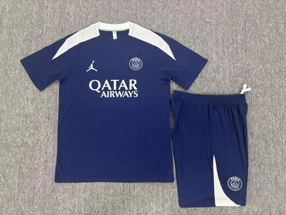 Kids PSG Training Tracksuits 25/26 Football Kit Soccer Jersey