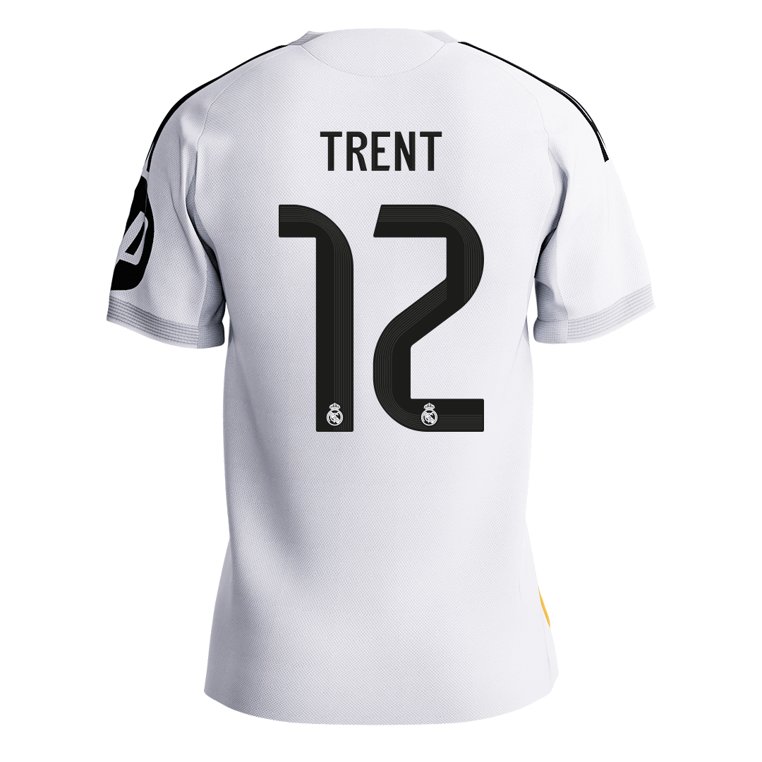 TRENT #12 Mens Real Madrid Home Jersey 2025/26 - Player Version (Slim Fit) [PREMIUM]