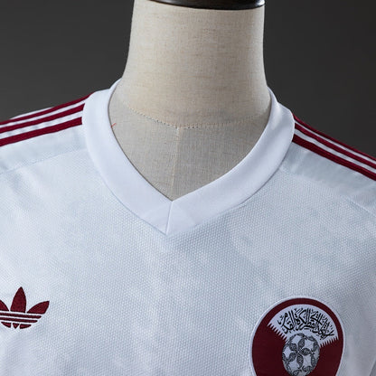 Qatar Away Jersey 2026 World Cup Football Kit Soccer Shirt