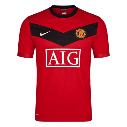 Retro 2009/10 Mens Manchester United Home Jersey
