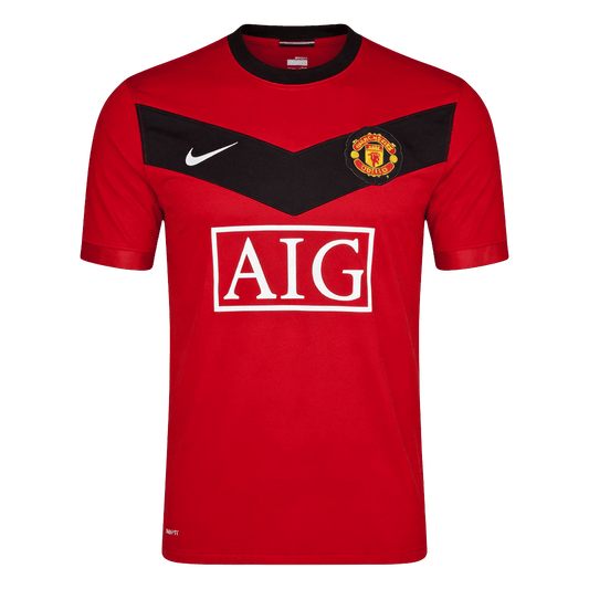 Retro 2009/10 Mens Manchester United Home Jersey
