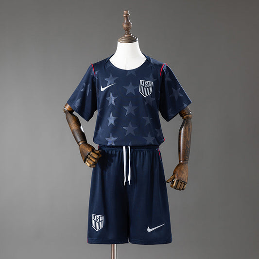 Kids USA Away Jersey 2026 World Cup Football Kit Soccer Shirt