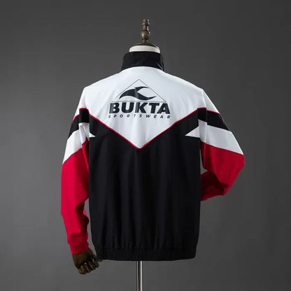 Sevilla Windbreaker 1992-93 Black White Football Jacket