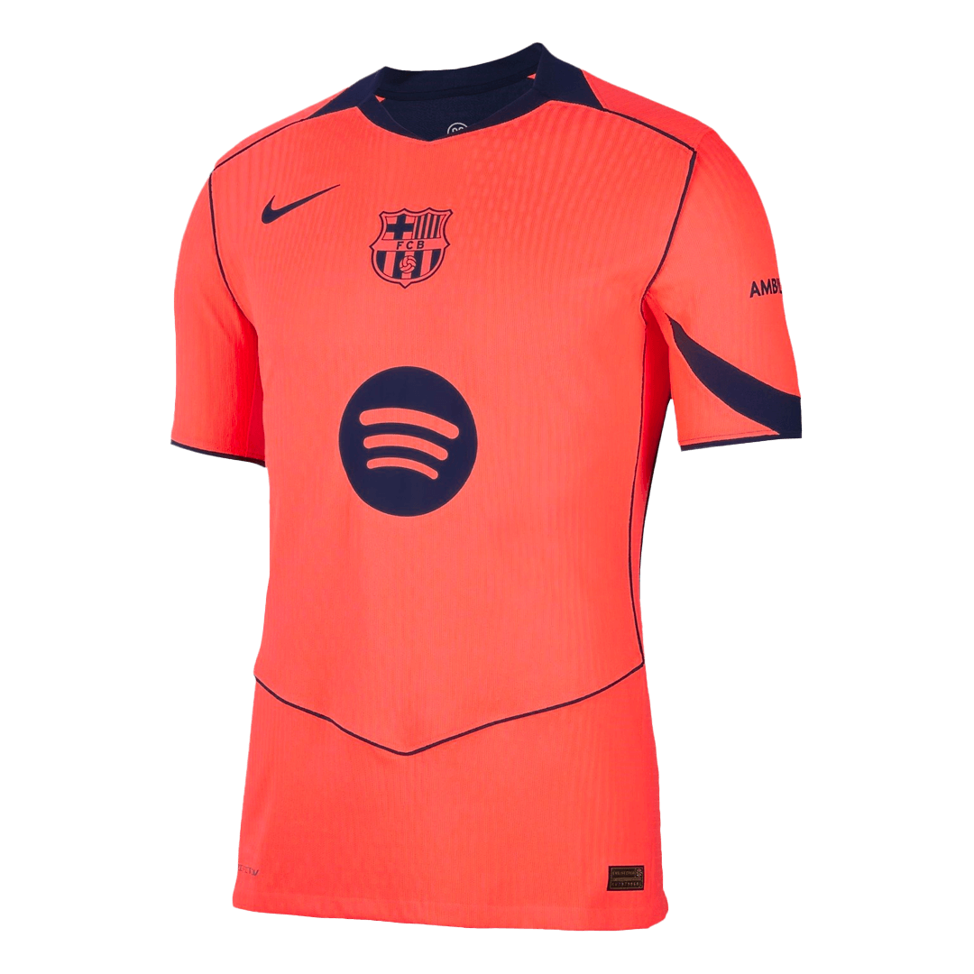 RAPHINHA #11 Mens Barcelona Third Jersey 2025/26 UCL - Player Version (Slim Fit)