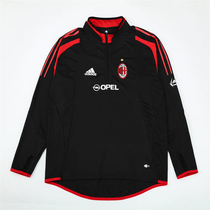 Retro AC Milan Training Tracksuits 2004-05 Football Kit Soccer Jersey