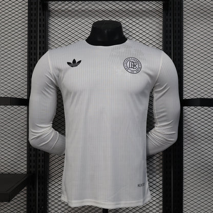 Long Sleeves Player Version Germany Jersey 25/26  White Football Kit Soccer Jersey