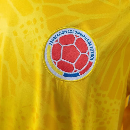 Colombia Home Jersey 2026 World Cup Long Sleeves Football Kit Soccer Shirt