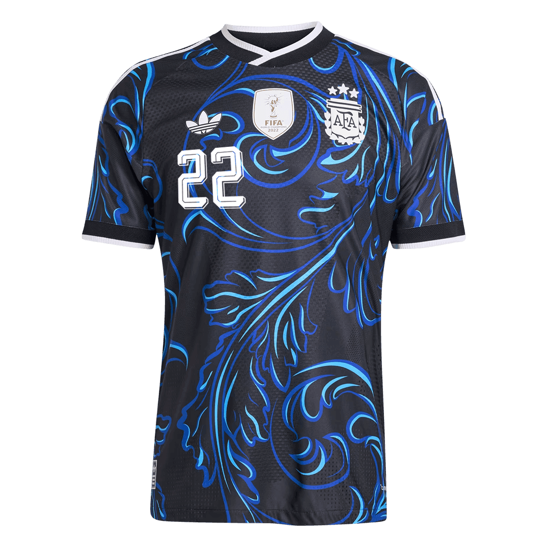 L. MARTÍNEZ #22 Mens Argentina World Cup Away Jersey 2026 - Player Version (Slim Fit)