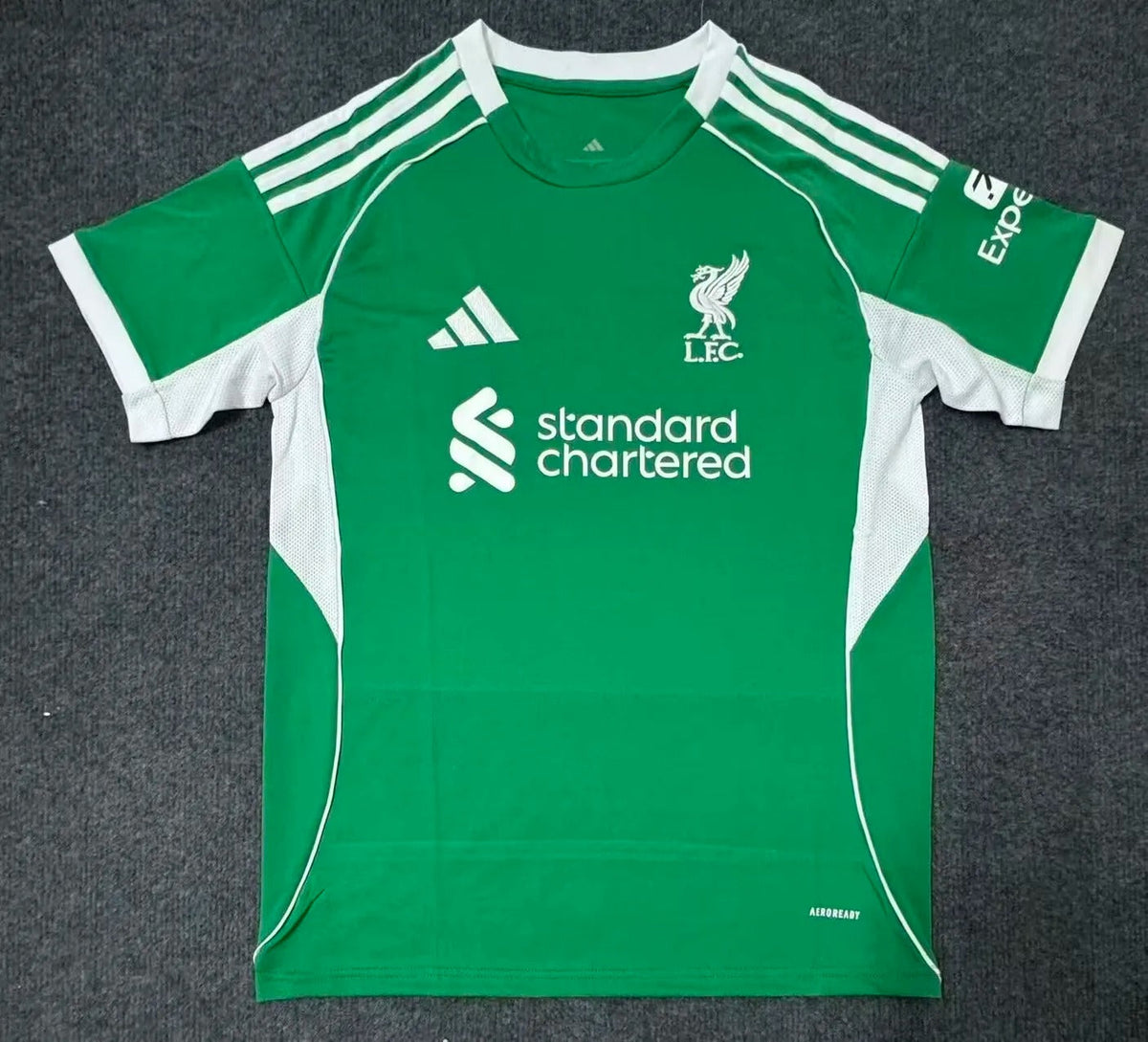 Liverpool Jersey 25/26 Green Football KIt Soccer Jersey