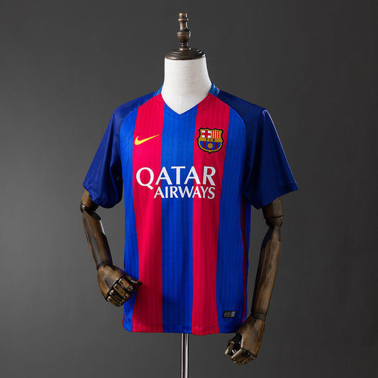 Barcelona Jersey 2016/17 Home Retro Football Kit