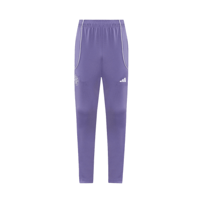 Manchester United 2025/26 Purple Training Tracksuit Kit (Top+Pants)