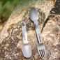 Camping & Outdoor Gear – TrailTitan Foldable Titanium Cutlery Set