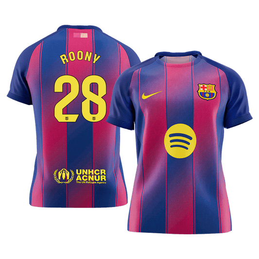 ROONY #28 Mens Barcelona Home Jersey 2025/26