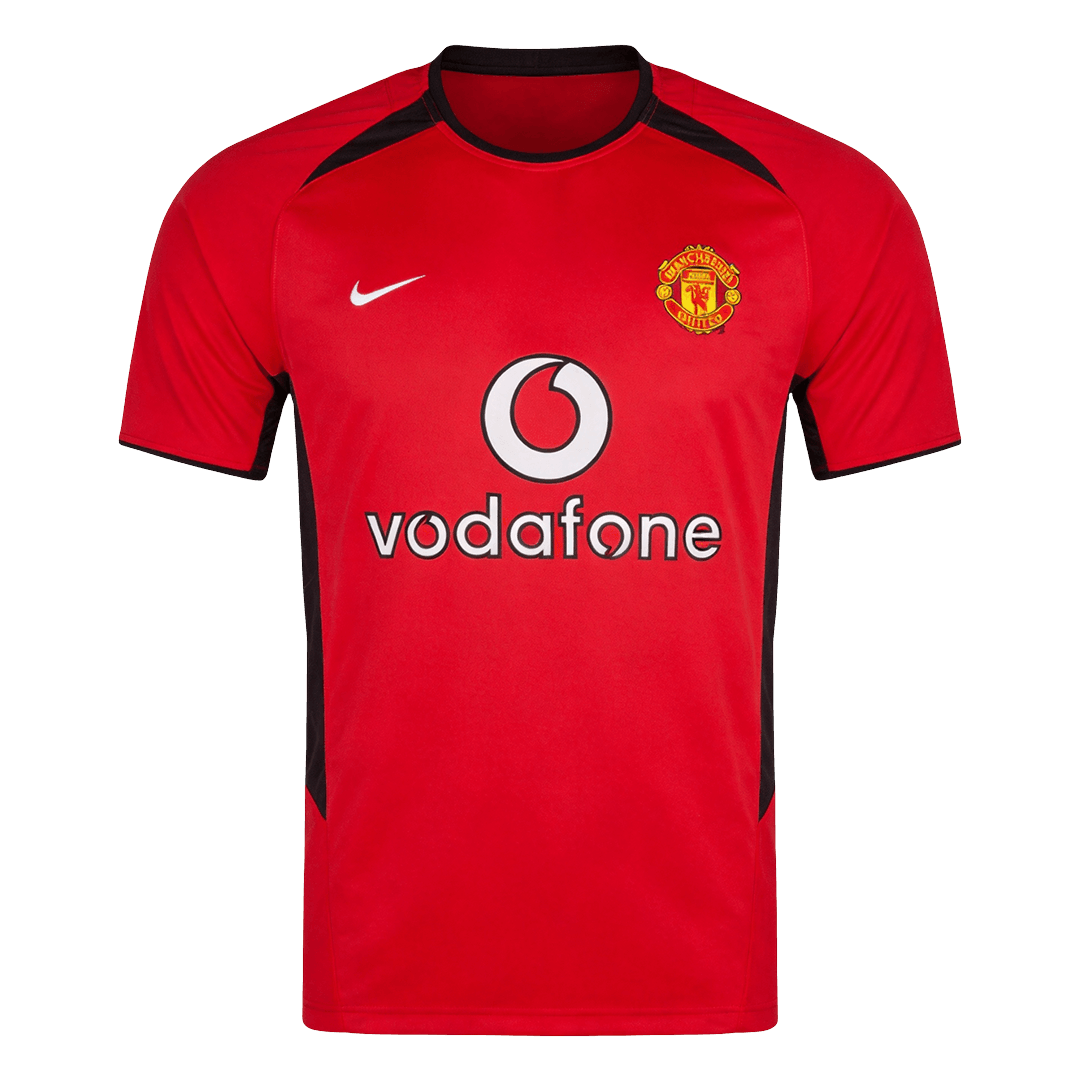 Retro 2002/04 Mens Manchester United Home Jersey