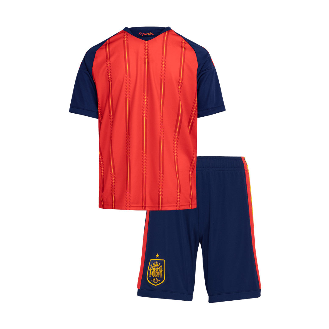 Kids Spain World Cup Home Kit 2026 [PREMIUM]