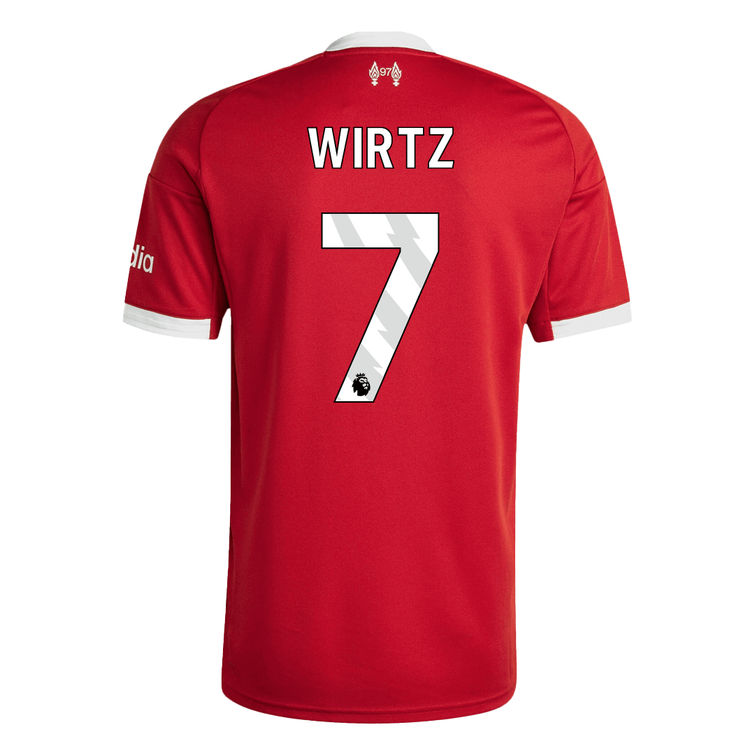 WIRTZ #7 Mens Liverpool Home Jersey 2025/26