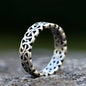 Celtic Knot Ring – Viking Eternity Norse Gothic Band for Alternative Styling, Collecting