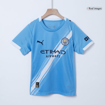 Kids Manchester City Home Kit 2025/26