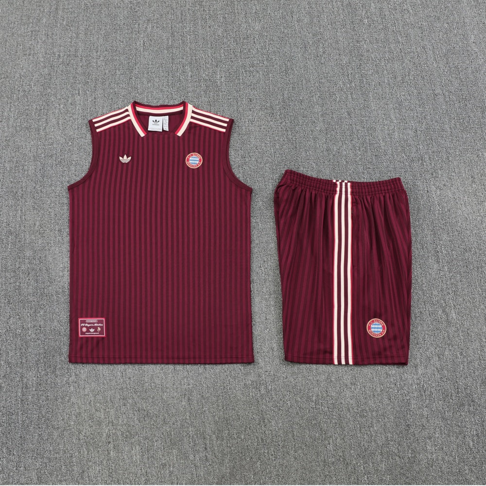 Bayern Munich Vest Set Training Tracksuits 25/26 Football Kit Soccer Jersey