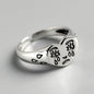 Crying Heart Signet Ring – Gothic Punk Vintage Adjustable Statement