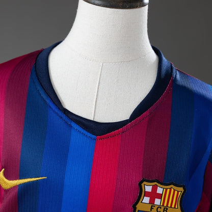 Kids Barcelona Home Jersey 2026-2027 Football Kit Soccer Shirt